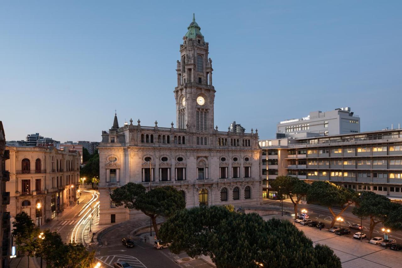Eurostars Aliados Hotel Porto Bagian luar foto The San Diego City Hall